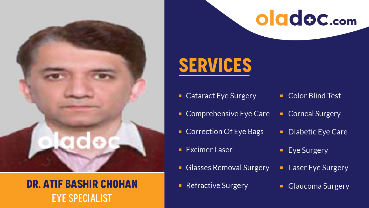 Services provided by Dr.Atif Bashir Chohan